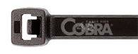 9051 - Colier de plastic, Culoare Neagra, 100x2.5 mm